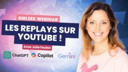 Les replays des webinars GIRLEEK sur Youtube